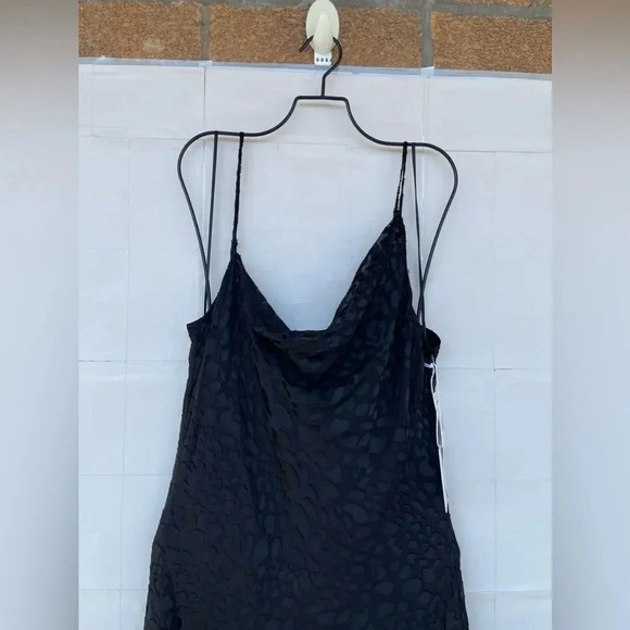 Good American Cowl Asymmetrical Dress 3/ large - Picture 7 of 14